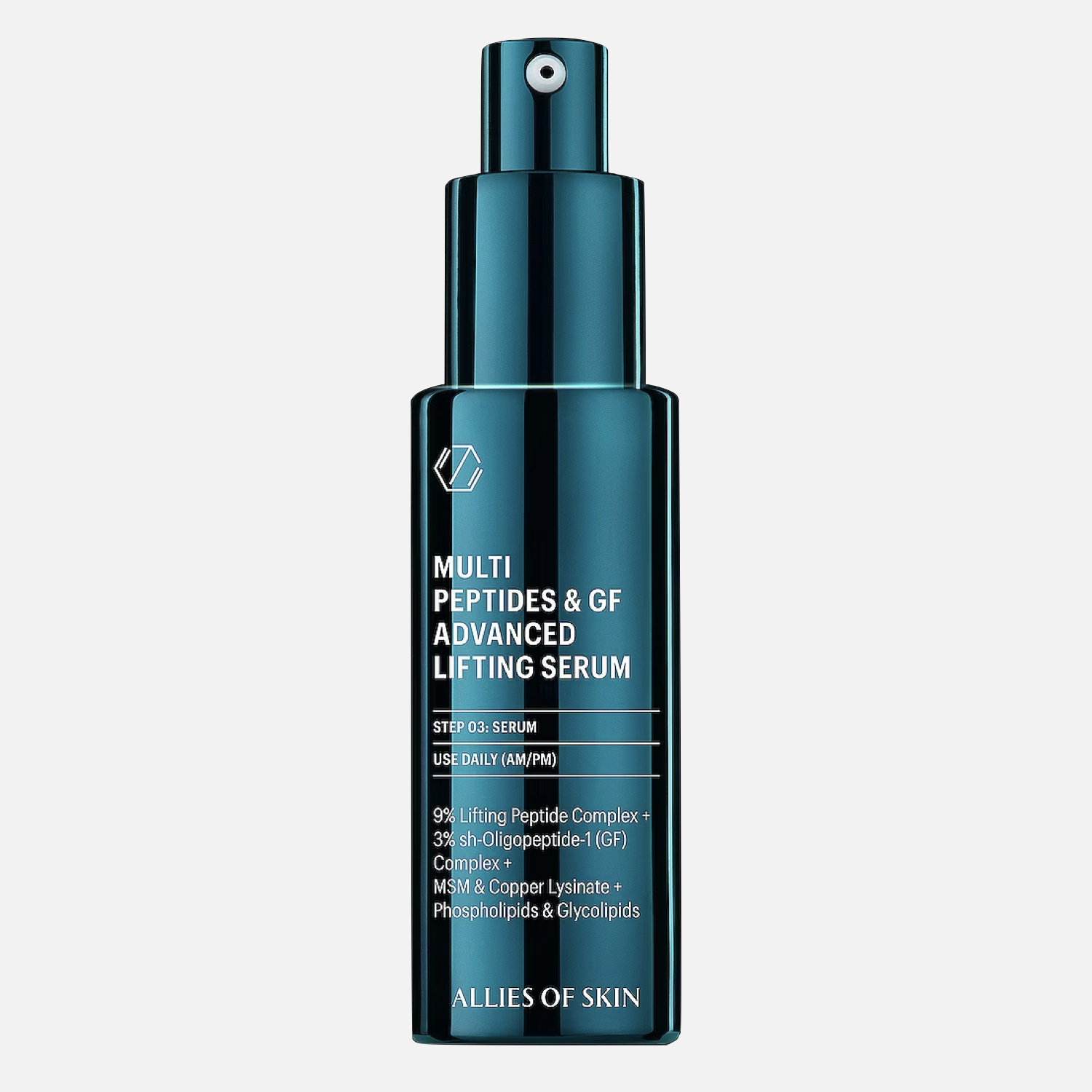 Мультипептидная лифтинг-сыворотка с EGF Allies of Skin Multi Peptide &amp; GF Advanced Lifting Serum, 30 мл